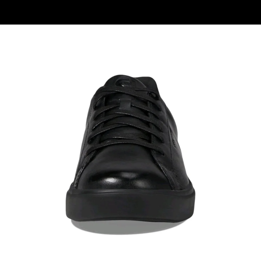Cole Haan Women’s Grand Crosscourt Daily Leather Sneaker - Black/Black - Picture 3 of 9